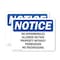 Signmission No Snowmobiles Allowed On This Property OSHA Notice Sign, Vinyl Decal, 7in W x 5in L, 2PK OS-2PACK-NS-D-57-L-14813 - alternate 1